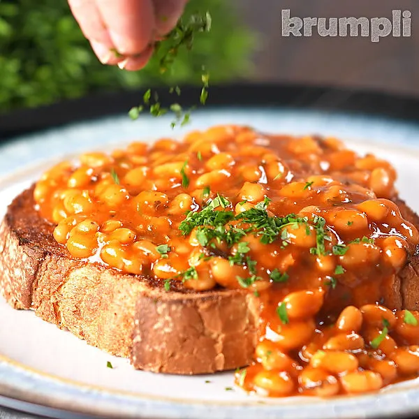 Masala Baked Beans process shots 11 of 11