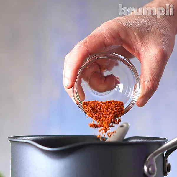 Masala Baked Beans process shots 5 of 11