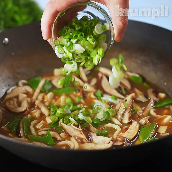 Miso Noodle Soup process shots 11 of 12