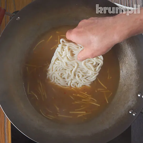 Miso Noodle Soup process shots 7 of 12