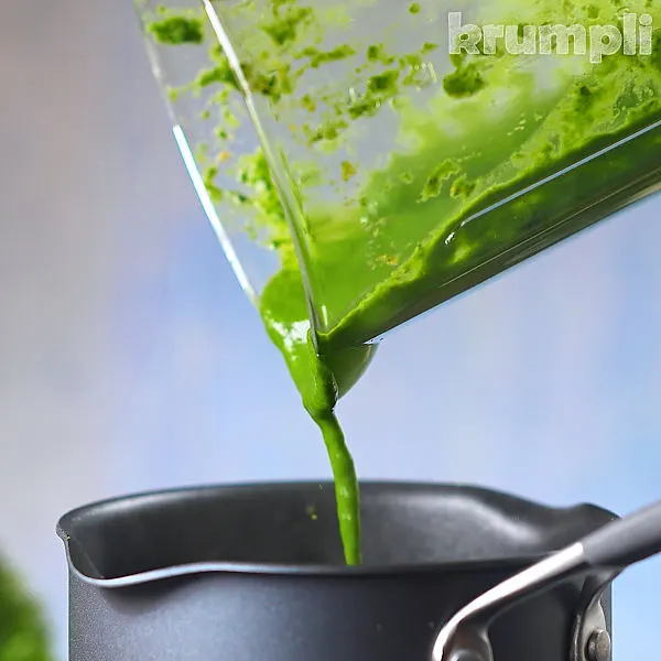 Palak Paneer process shots 12 of 17
