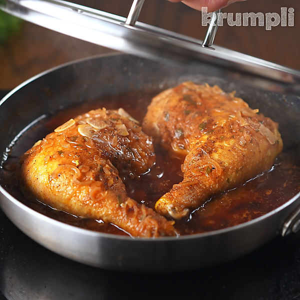 Poulet au Vinaigre process shots 18 of 18