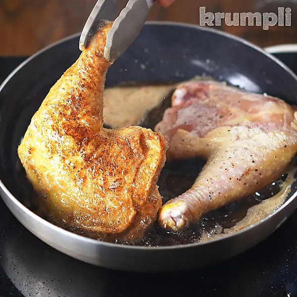Poulet au Vinaigre process shots 4 of 18