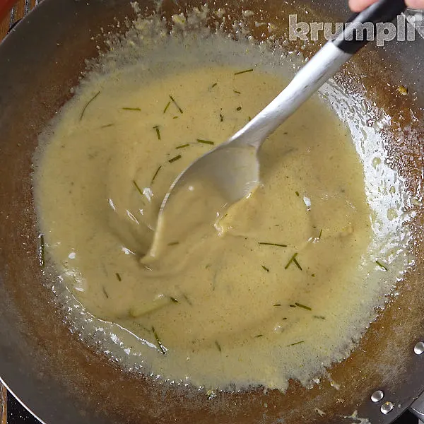 Green thai tofu curry process shots 14 of 20