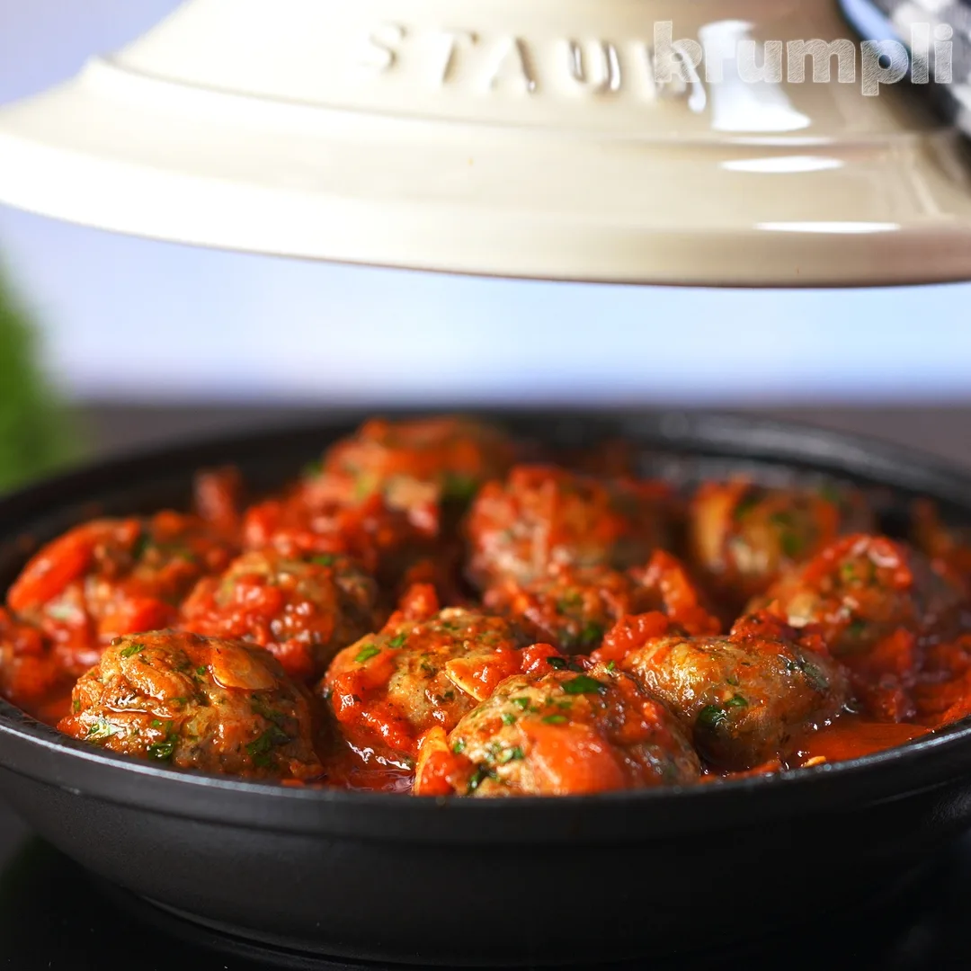 Meatball Tagine process shots 13 of 15