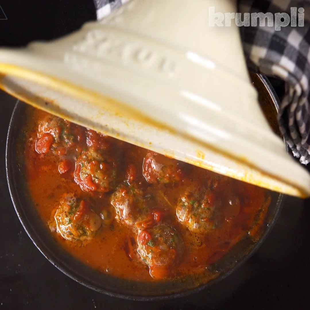 Meatball Tagine process shots 14 of 15