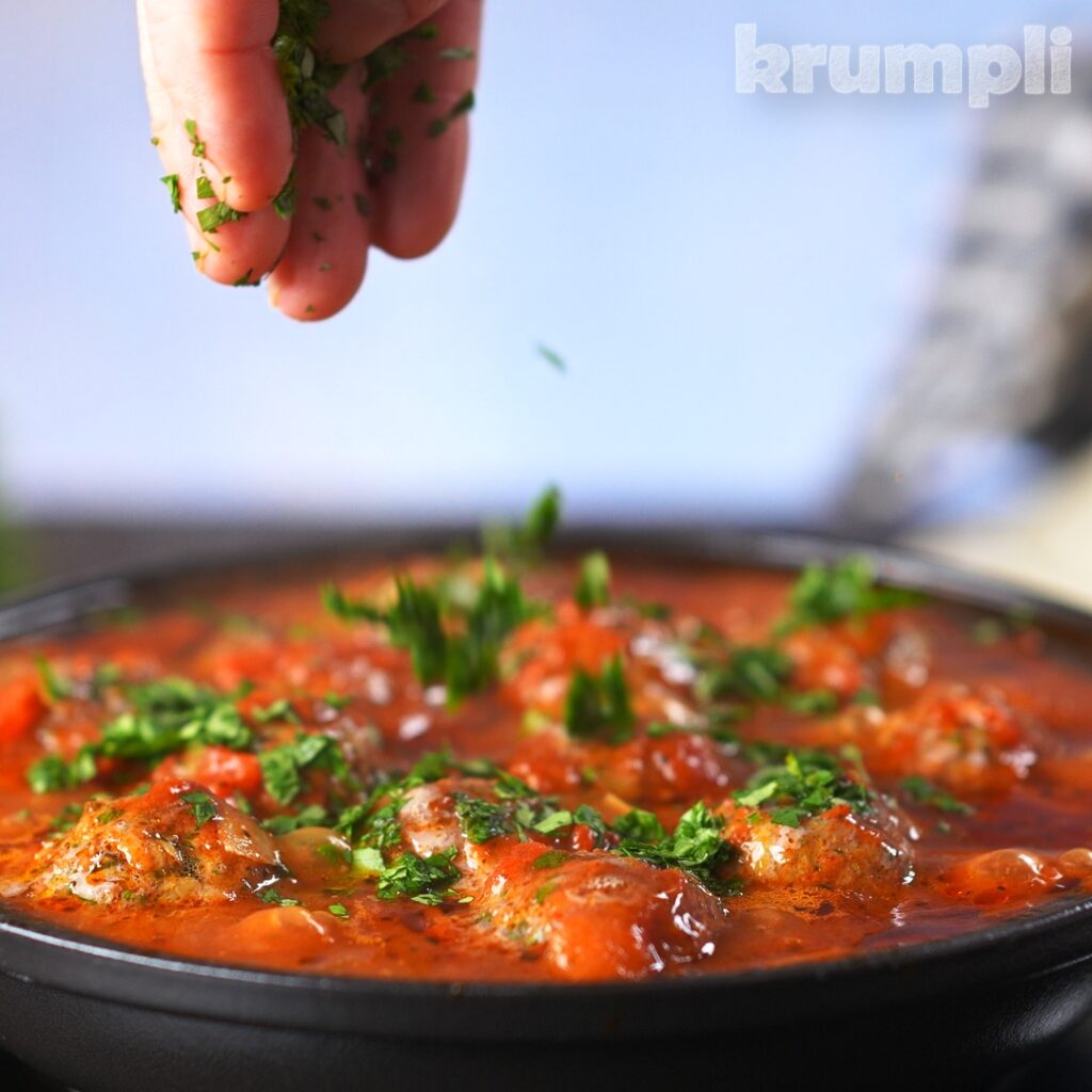 Meatball Tagine process shots 15 of 15