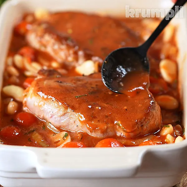 Pork Chop Casserole process shots 11 of 13