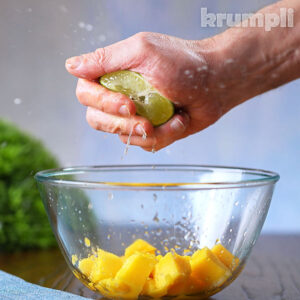 Prawn and Mango Curry process shots 1 of 10