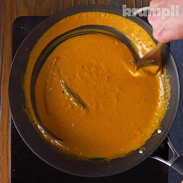 Prawn and Mango Curry process shots 8 of 10
