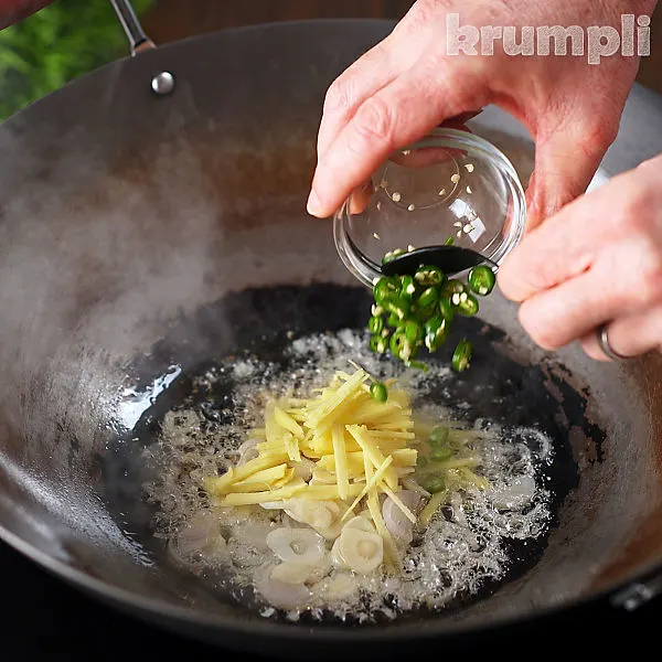 Thai Green Pork Curry process shots 1 of 10