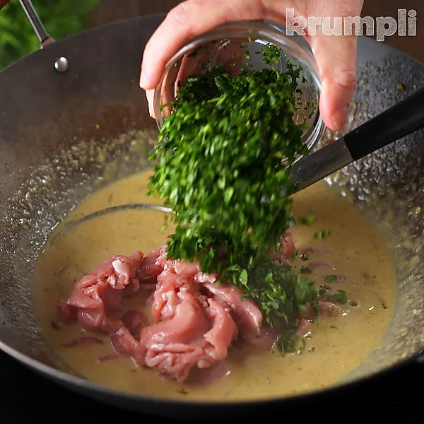 Thai Green Pork Curry process shots 7 of 10