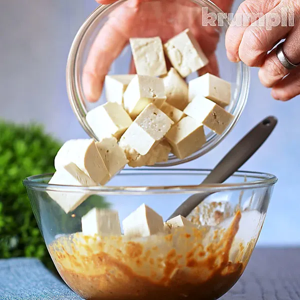 Tofu Satay Skewers process shots 5 of 13