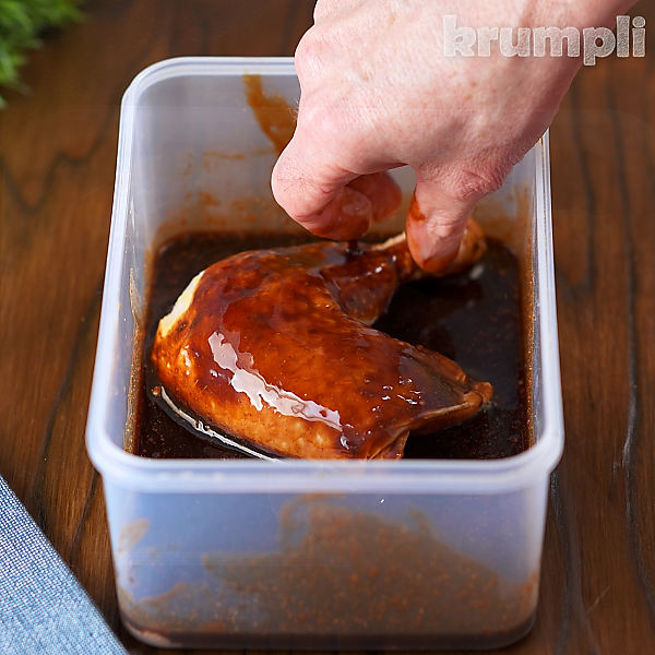 Char Siu Chicken process shots 4 of 9