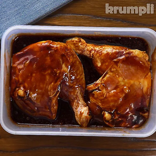 Char Siu Chicken process shots 5 of 9