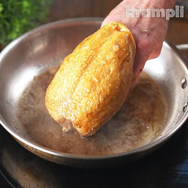 Chicken in Peppercorn Sauce process shot 2 of 14