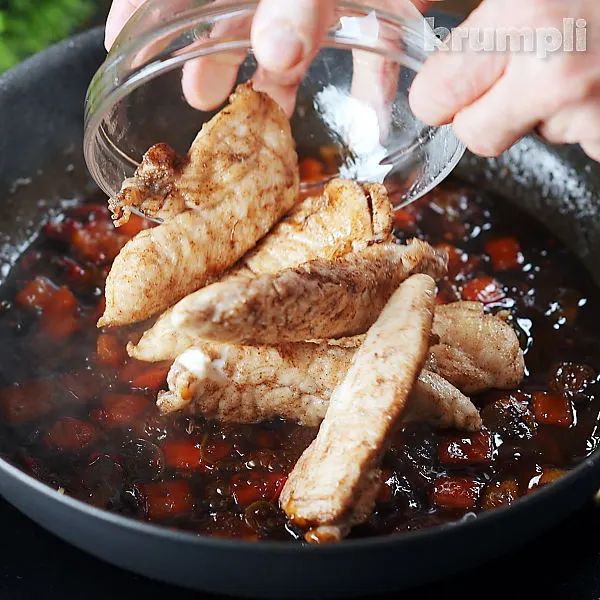 Honey Chilli Chicken process shots 13 of 14
