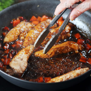 Honey Chilli Chicken process shots 14 of 14