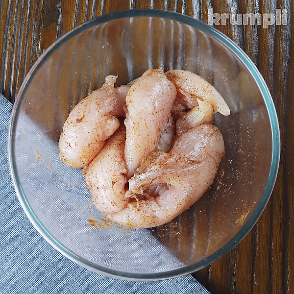 Honey Chilli Chicken process shots 4 of 14