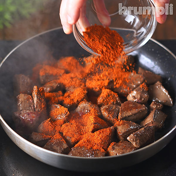 Liver Curry process shots 13 of 17