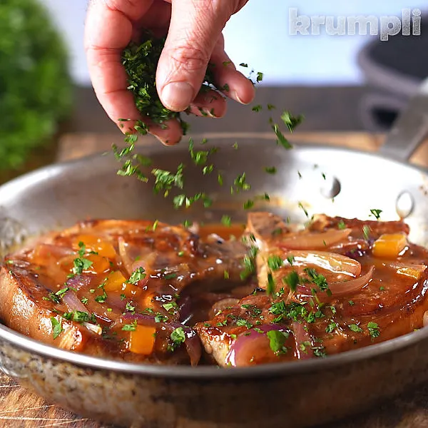 Mango Chutney Pork Chops process shot 11 of 11