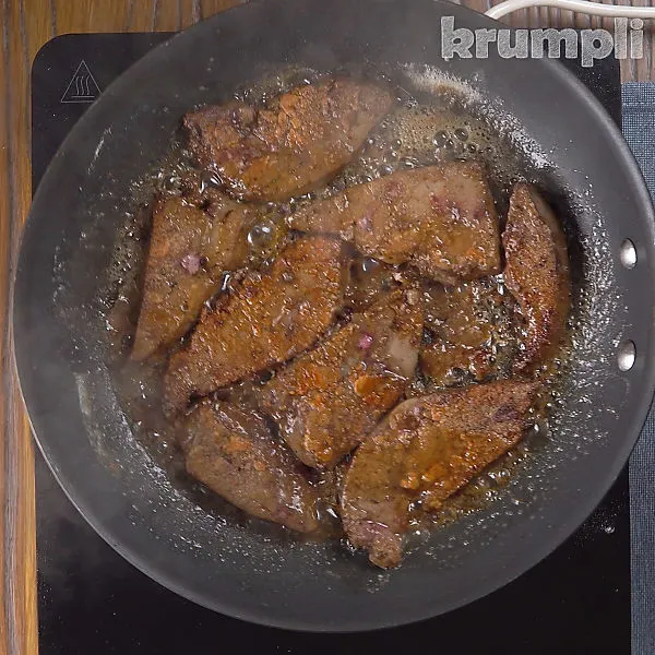 Lambs Liver and Onions process shot 9 of 10