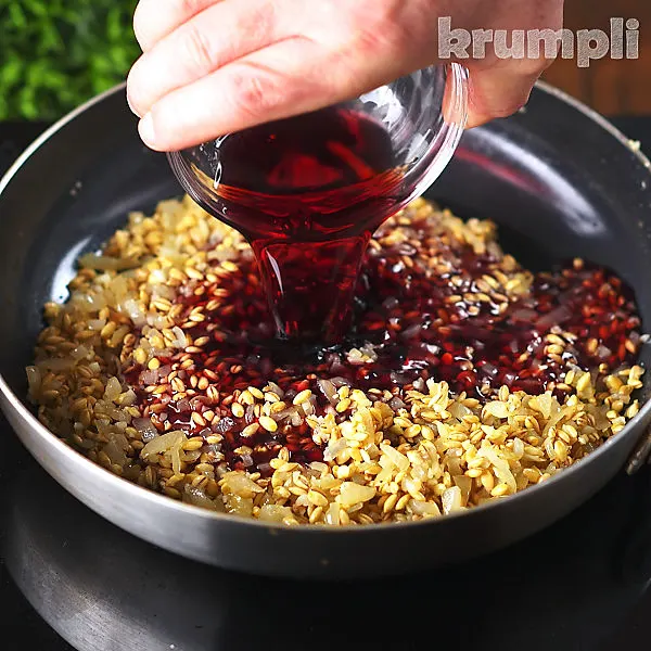 Pearl Barley Risotto process shots 10 of 19