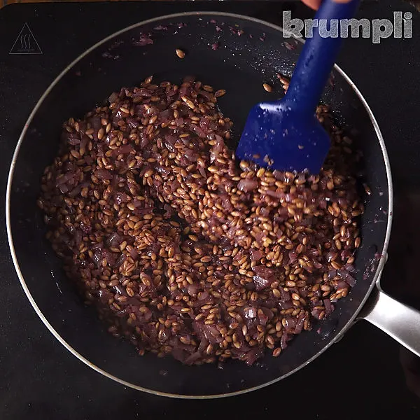Pearl Barley Risotto process shots 11 of 19