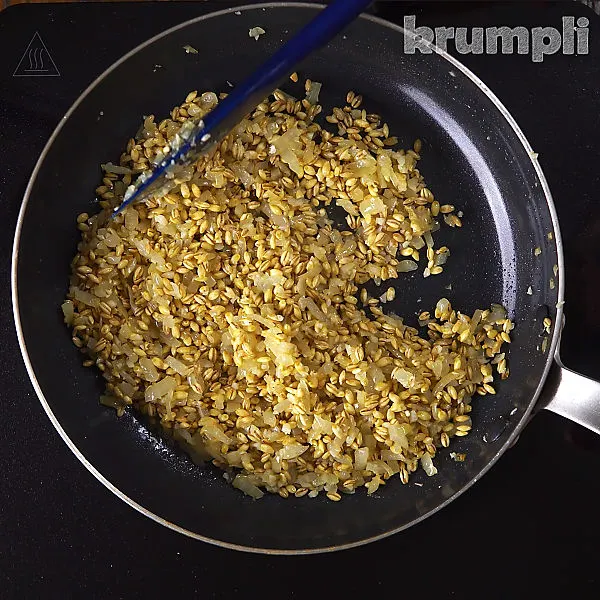 Pearl Barley Risotto process shots 9 of 19