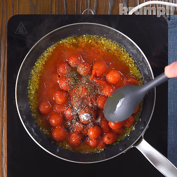 Prawn Saganaki process shots 4 of 9
