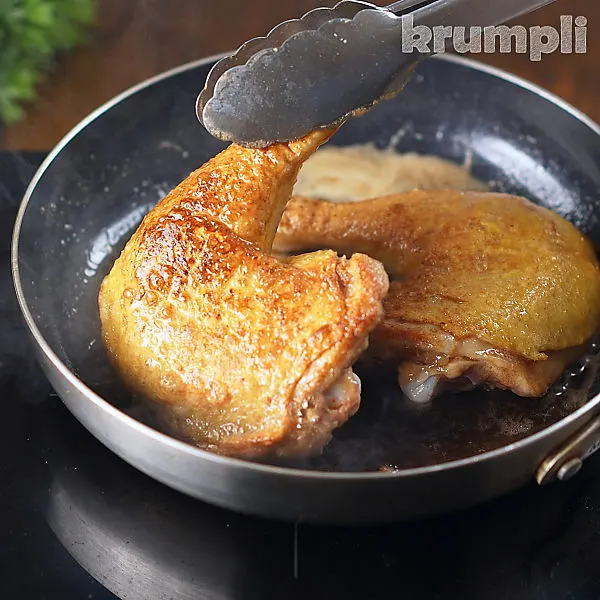 Somerset Chicken process shots 1 of 19