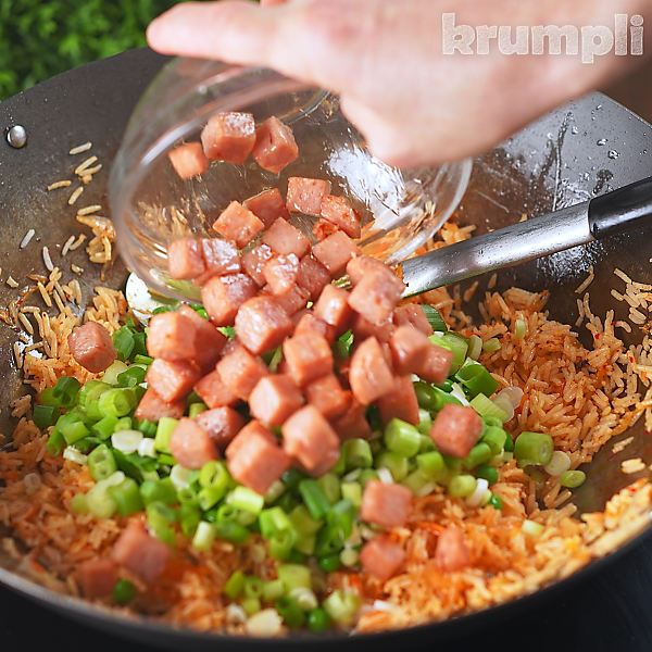 Spam Fried Rice process shot 11 of 16