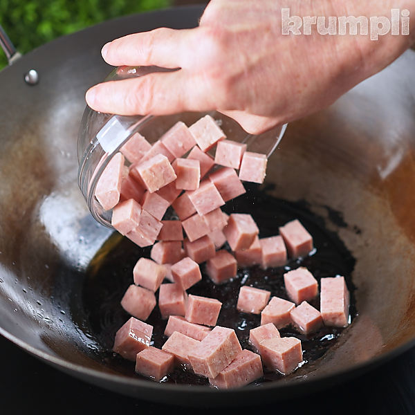 Spam Fried Rice process shot 3 of 16