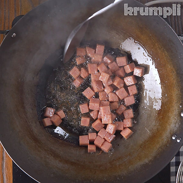 Spam Fried Rice process shot 4 of 16