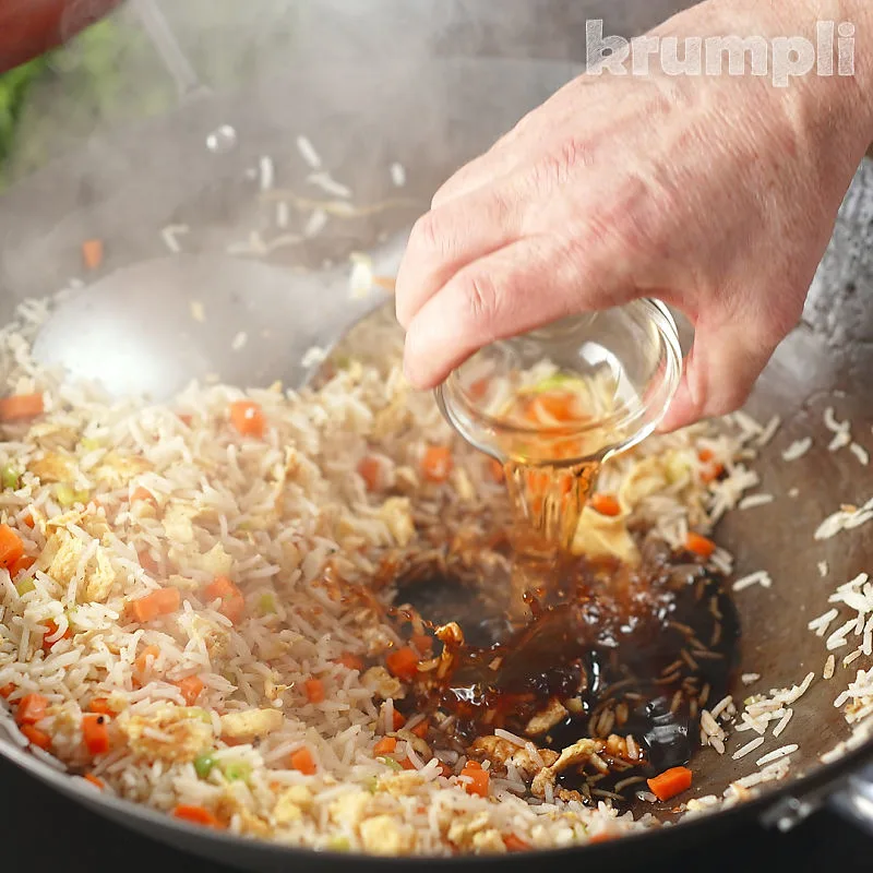 Special Fried Rice process shots 11 of 16