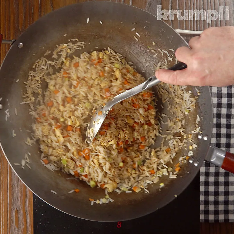 Special Fried Rice process shots 12 of 16