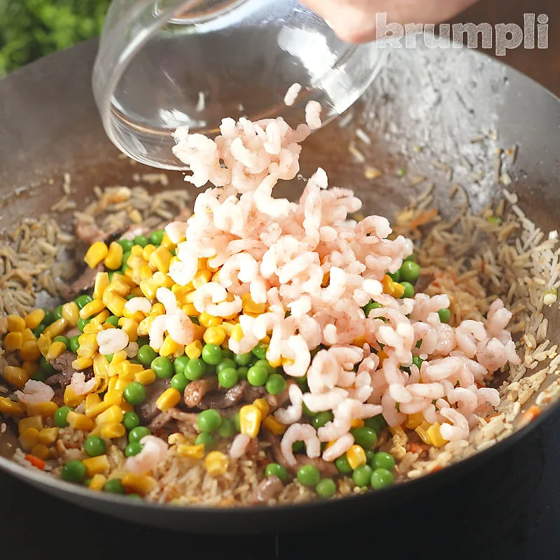 Special Fried Rice process shots 13 of 16