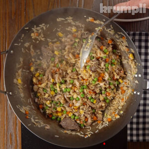 Special Fried Rice process shots 14 of 16