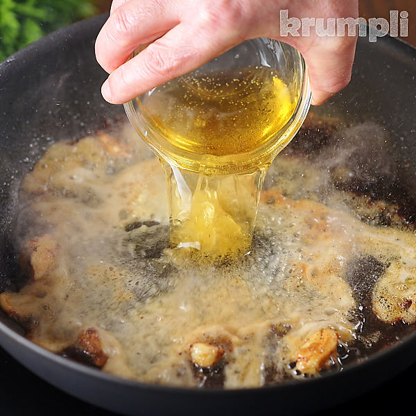 Pork Medallions with Mustard Sauce process shots 6 of 11