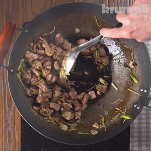 Shanghai Chicken process shots 10 of 12