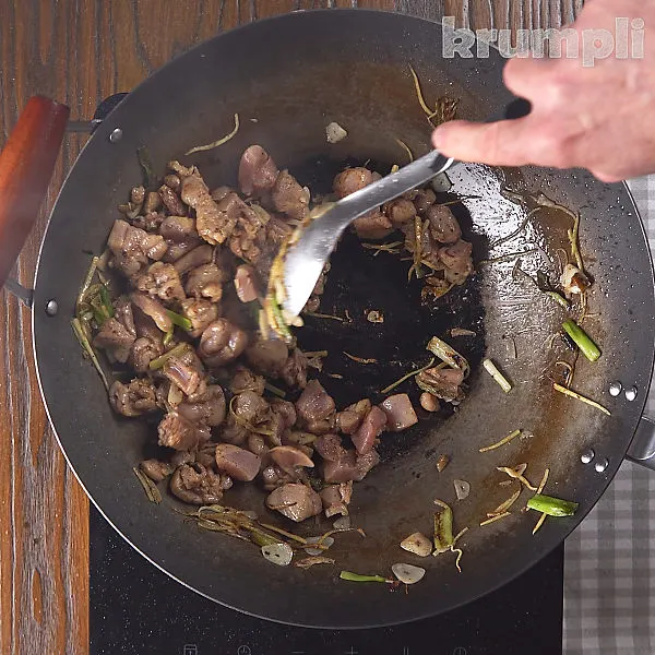 Shanghai Chicken process shots 10 of 12