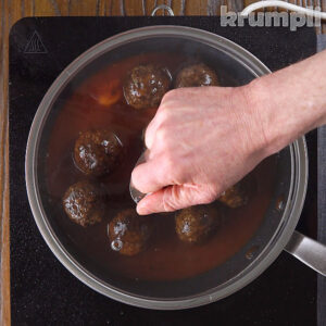 Black Pudding Meatballs process shots 16 of 17