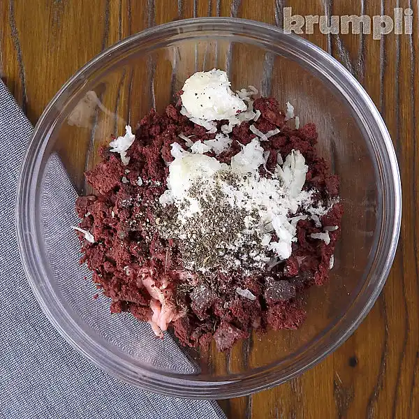 Black Pudding Meatballs process shots 2 of 17