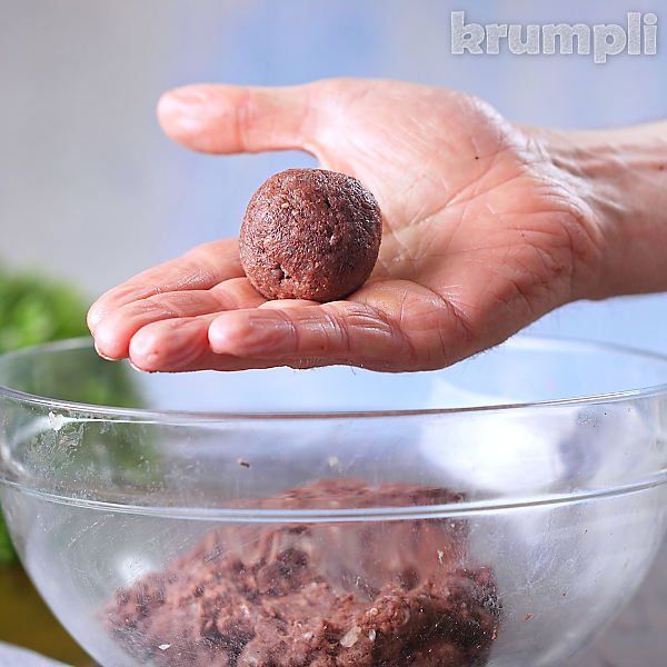 Black Pudding Meatballs process shots 5 of 17