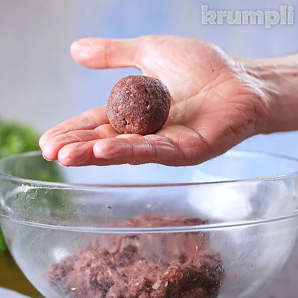 Black Pudding Meatballs process shots 5 of 17