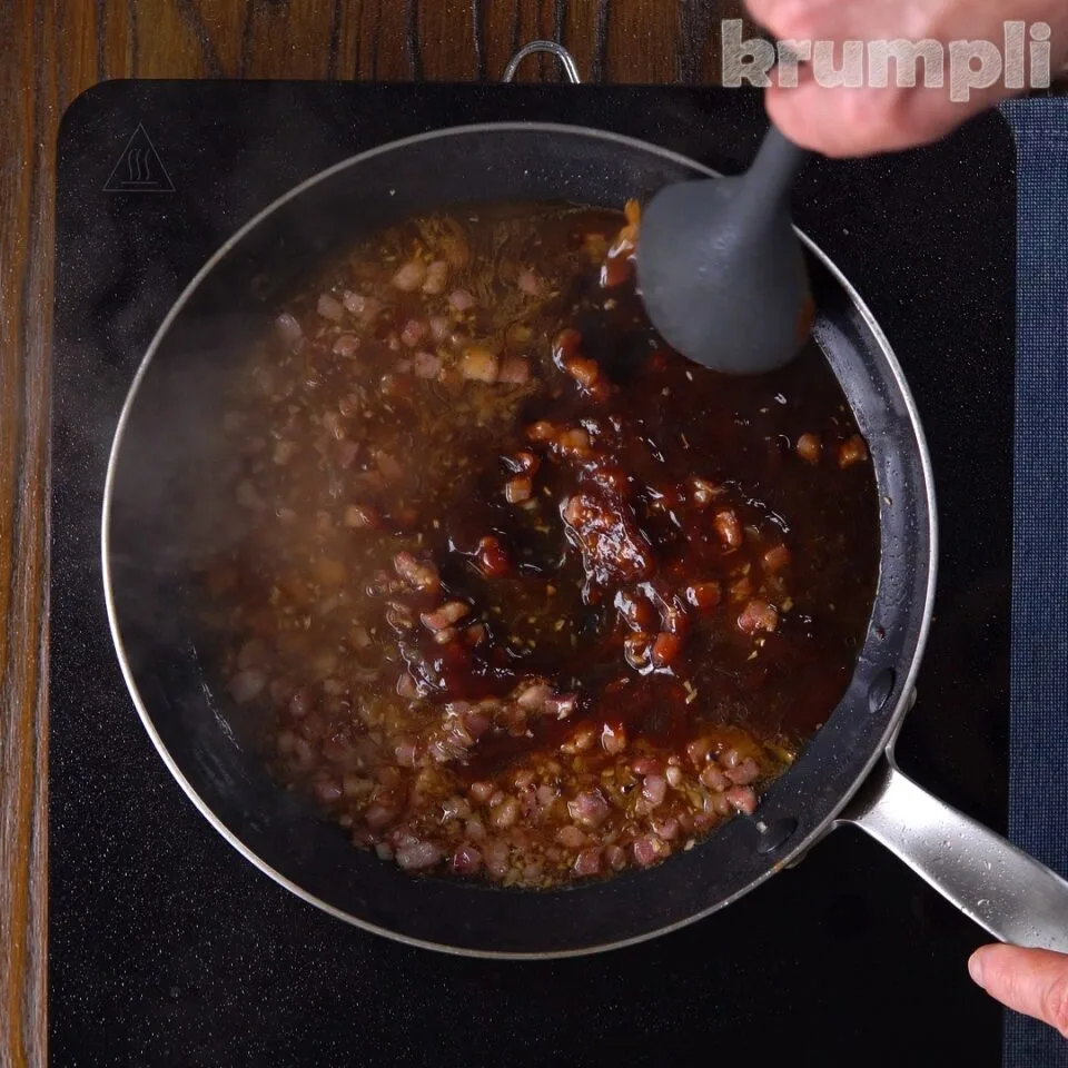 BBQ Chicken Pasta process shots 10 of 16
