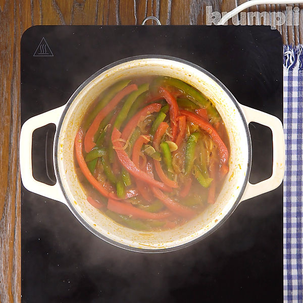 Chicken Basque process shot 10 of 17