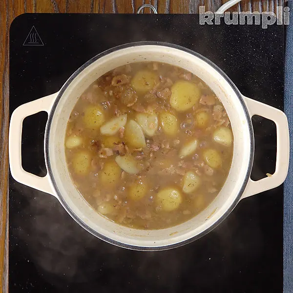 Coq Au Vin Blanc process shot 8 of 17