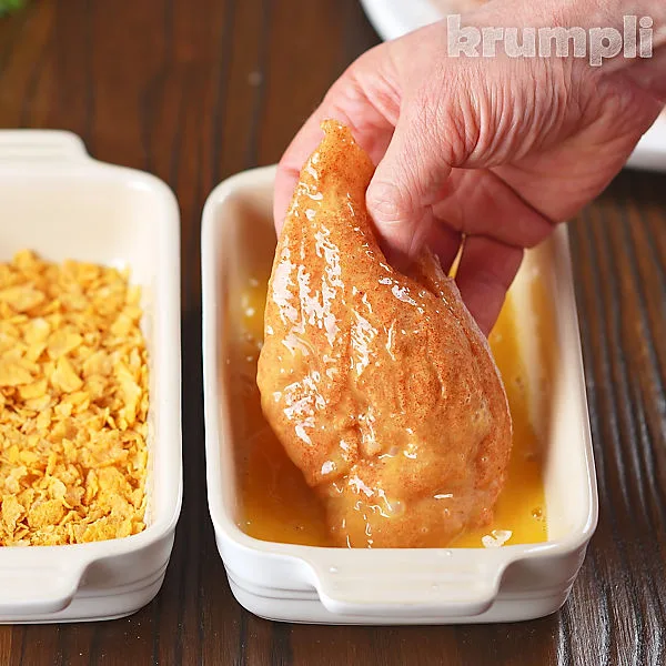 Cornflake Chicken process shots 4 of 15