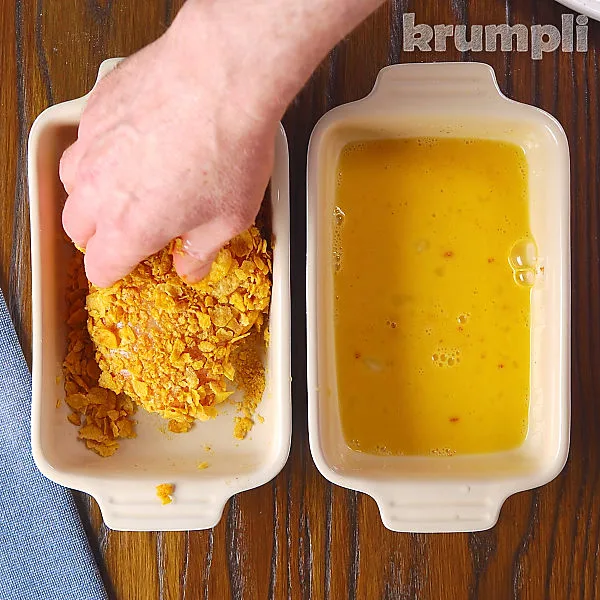 Cornflake Chicken process shots 5 of 15